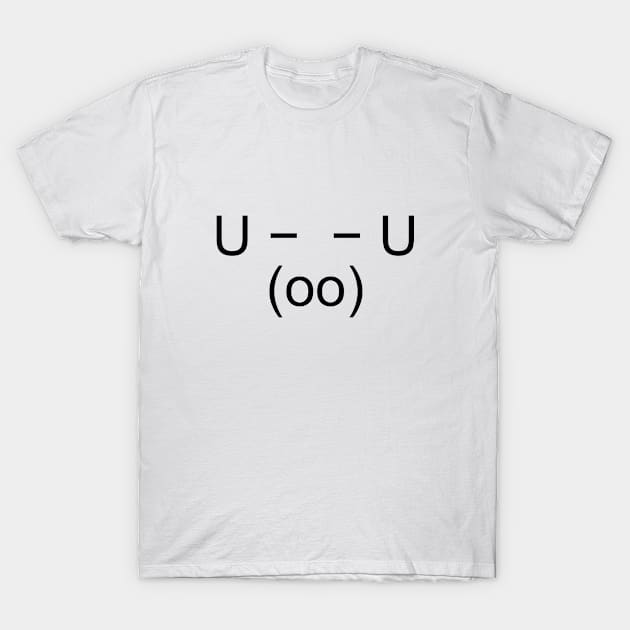 Ascii Pig Face T-Shirt by amini54
